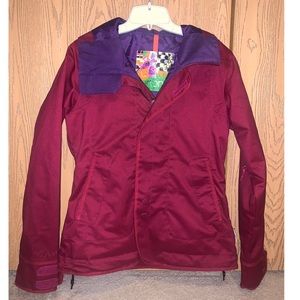 Burton pink/purple jacket